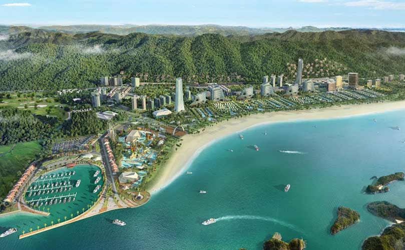 Sonasea Vân Đồn Sở hữu vị trí “vàng” view nhìn ra biển